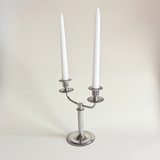 Letang Remy | Bougeoir en acier inoxydable | 2 branches