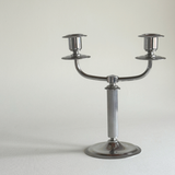 Letang Remy | Bougeoir en acier inoxydable | 2 branches