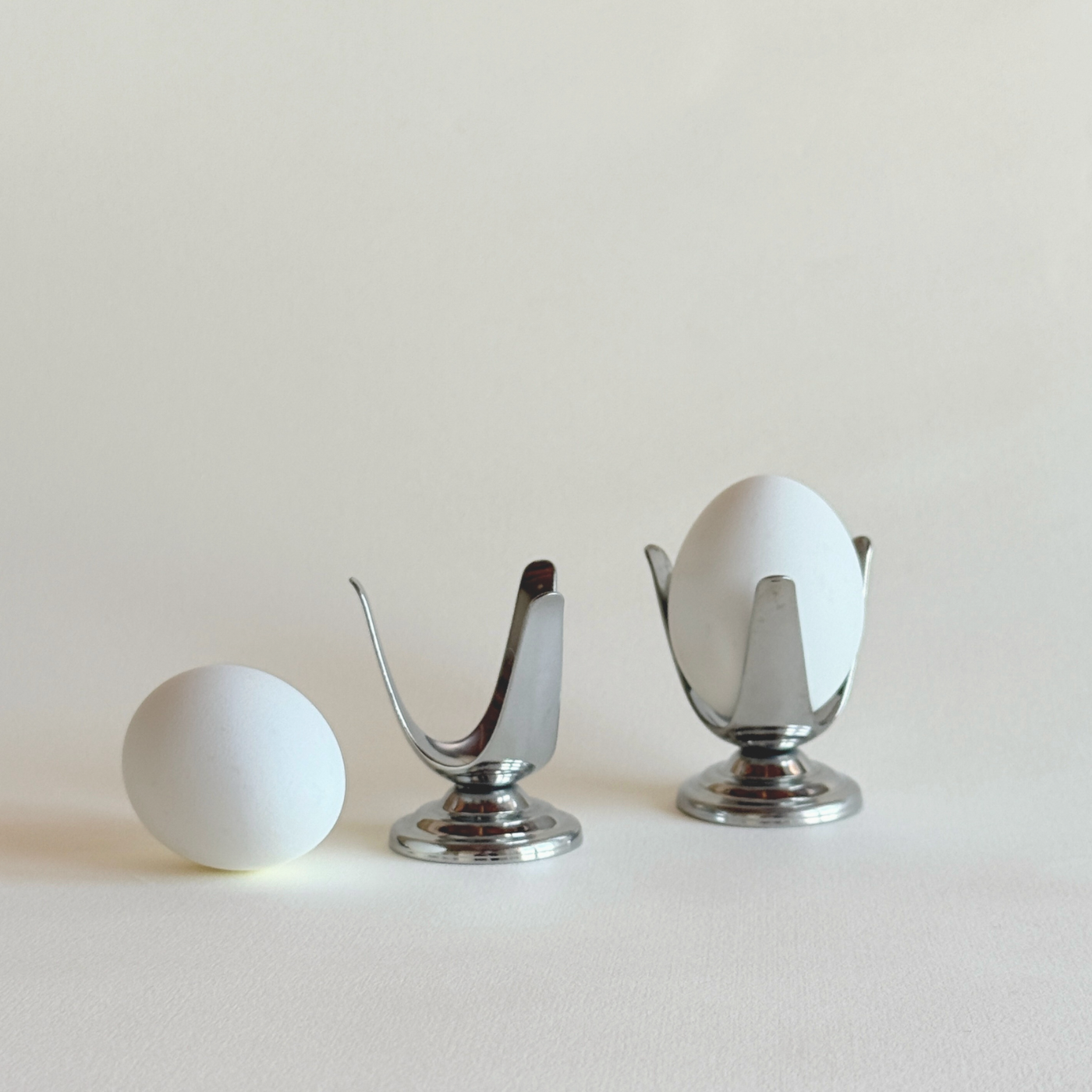 Letang Remy egg Cup stainless steel 1970s