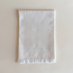Italian Linen Fringe Kitchen Towel or Napkin I Set of 2