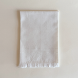Italian Linen Fringe Kitchen Towel or Napkin I Set of 2