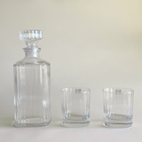 Luminarc Whisky Striped Glass Decanter