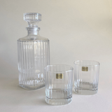 Luminarc Whisky Striped Glass Decanter
