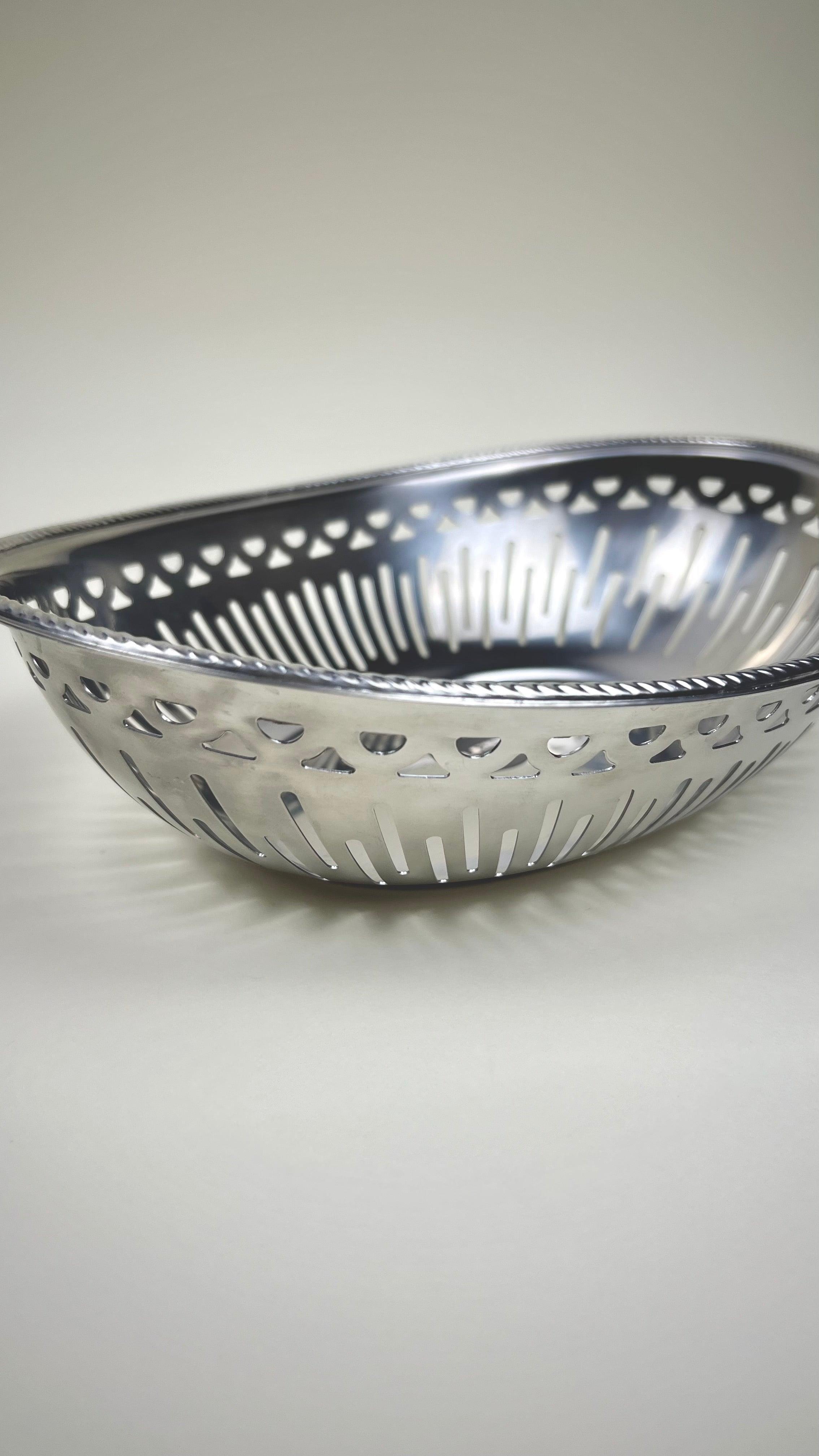 Alessi I Metal bread basket I Mercurio - L'Officina General Store