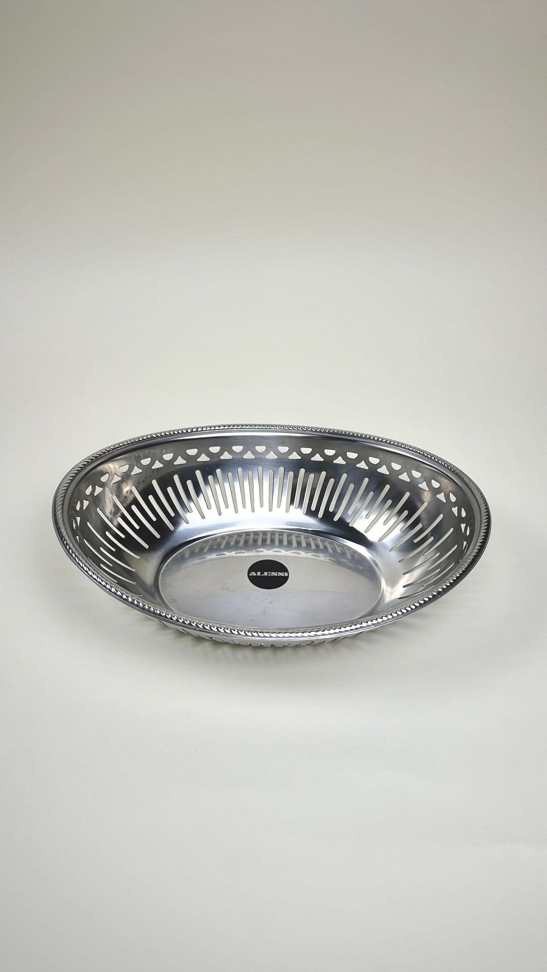 Alessi I Metal bread basket I Mercurio - L'Officina General Store