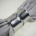 SET OF 2 | STAINLESS STEEL NAPKIN RINGS - L'Officina General Store