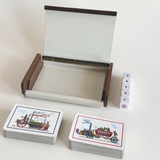 Mid-Century Italian Heritage Gaming Set by Dal Negro I 1950s