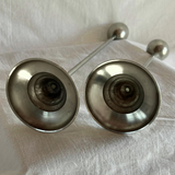 Modernist Scandinavian candle holders