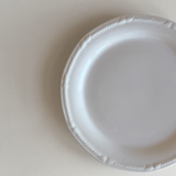 Piattini in porcellana italiana I 21 cm I Set da 2