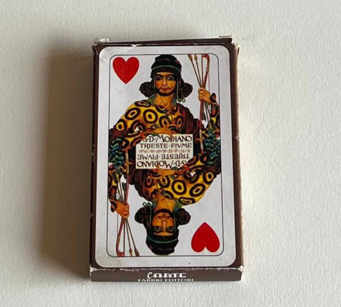 Vintage Modiano 22 Arcani Maggiori tarot deck