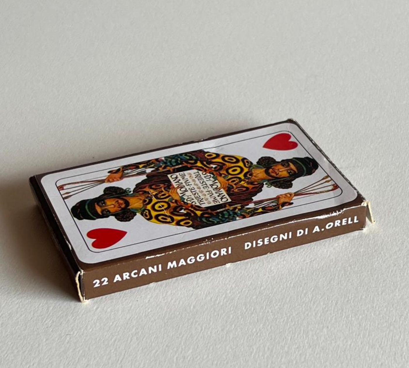 Tarot card illustrations by A. Orell for Fabbri Editori