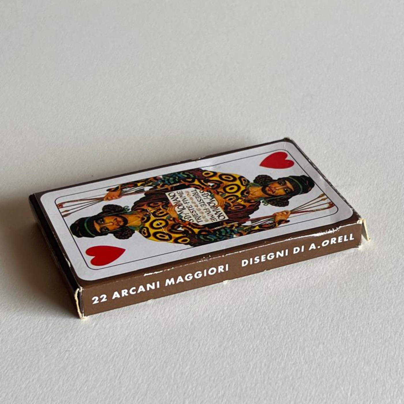 Tarot card illustrations by A. Orell for Fabbri Editori