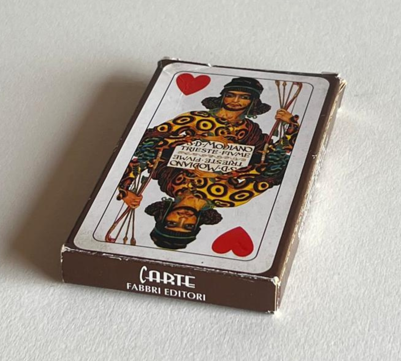 Unique design vintage Italian tarot cards