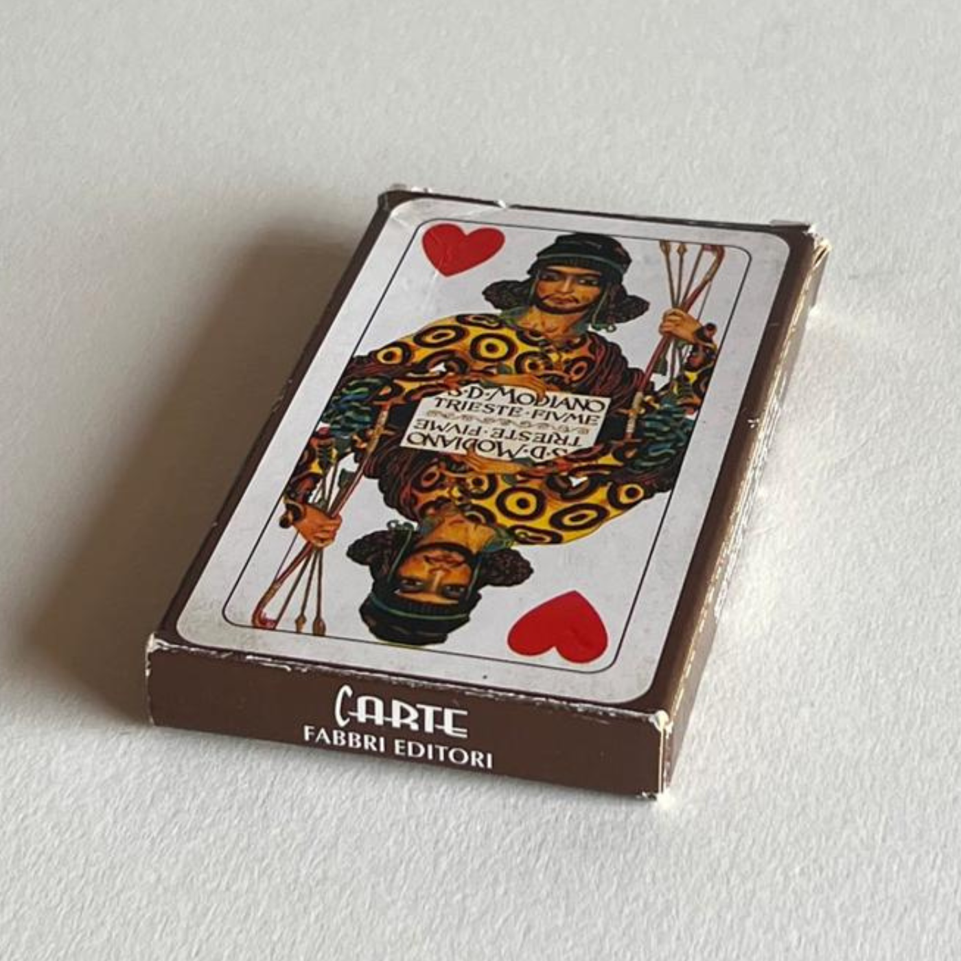 Unique design vintage Italian tarot cards