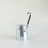 Moka Napoletana aluminium espresso coffee maker 4 to 6 cups
