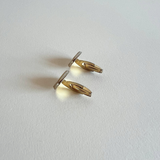 Mother of pearl rectangular cufflinks
