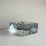 Murano Crystal Ashtray/Catch-all