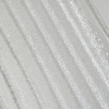 Applique Murano in Vetro | Trasparente · Tecnica Grit · 26 cm