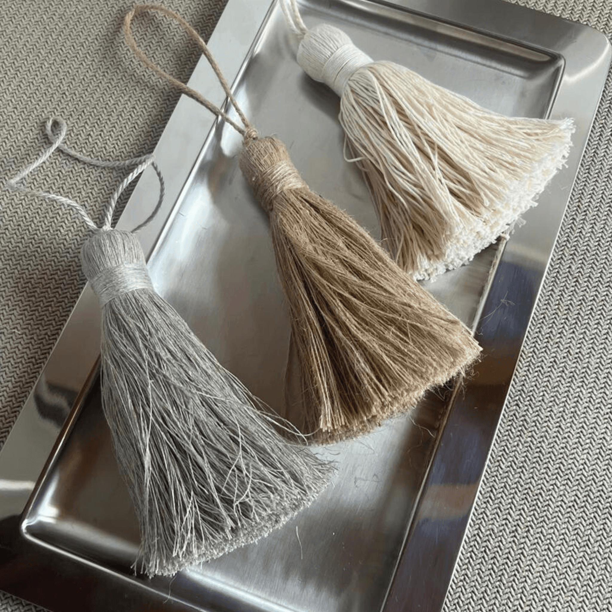 Stainless Steel Metal Tray - L'Officina General Store