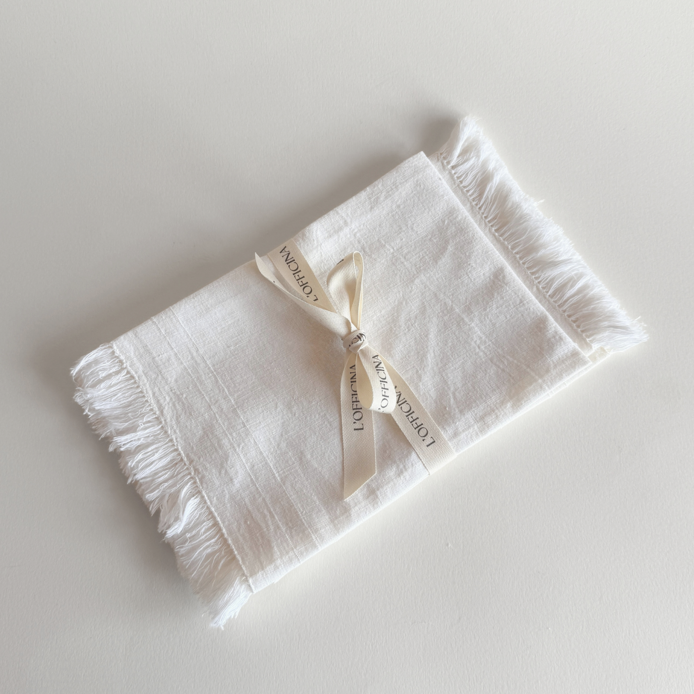 Natural Washed Linen Napkins I Set of 2