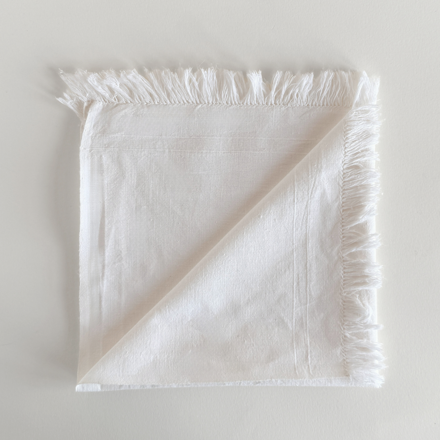 Natural Washed Linen Napkins I Set of 2