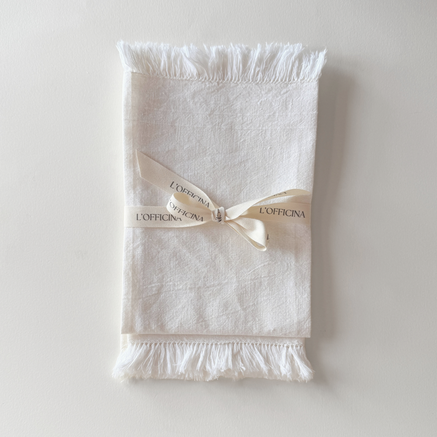 Natural Washed Linen Napkins I Set of 2