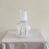 Frosted Glass Nightstand Drink Set