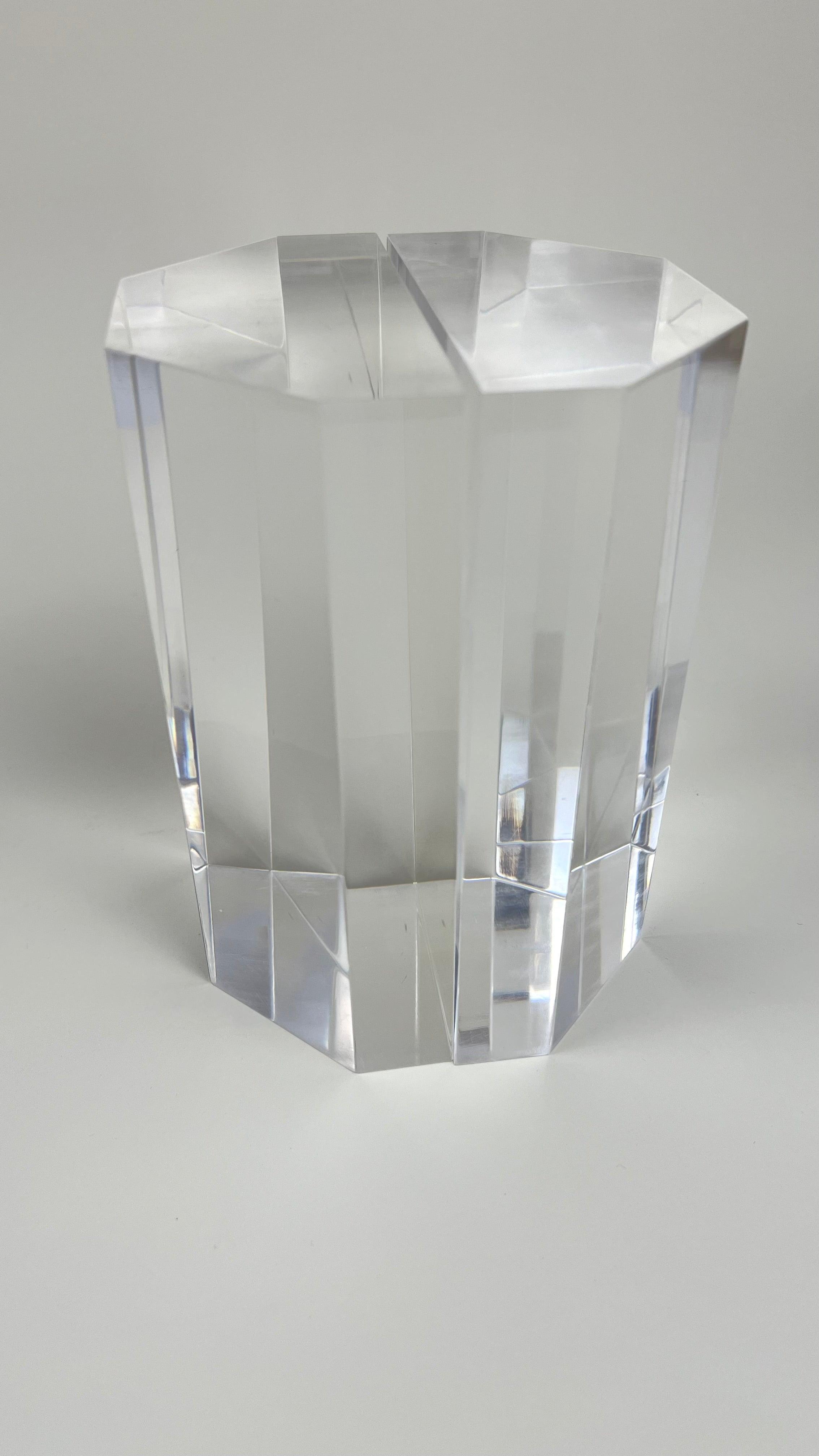 Pair of Acrylic Bookends I Parisian 70s vintage - L'Officina General Store