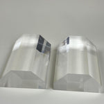 Pair of Acrylic Bookends I Parisian 70s vintage - L'Officina General Store
