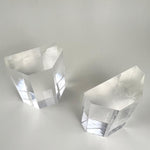 Pair of Acrylic Bookends I Parisian 70s vintage - L'Officina General Store