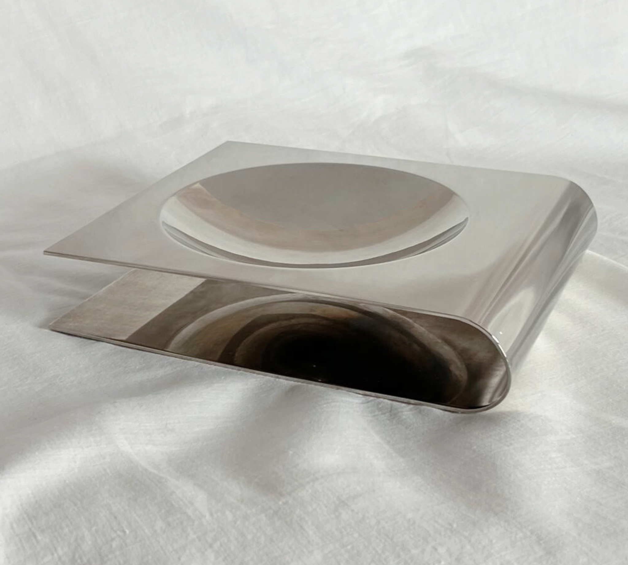 POP Studio Stainless Steel Catch-All 1970s Italy_Officina General Store