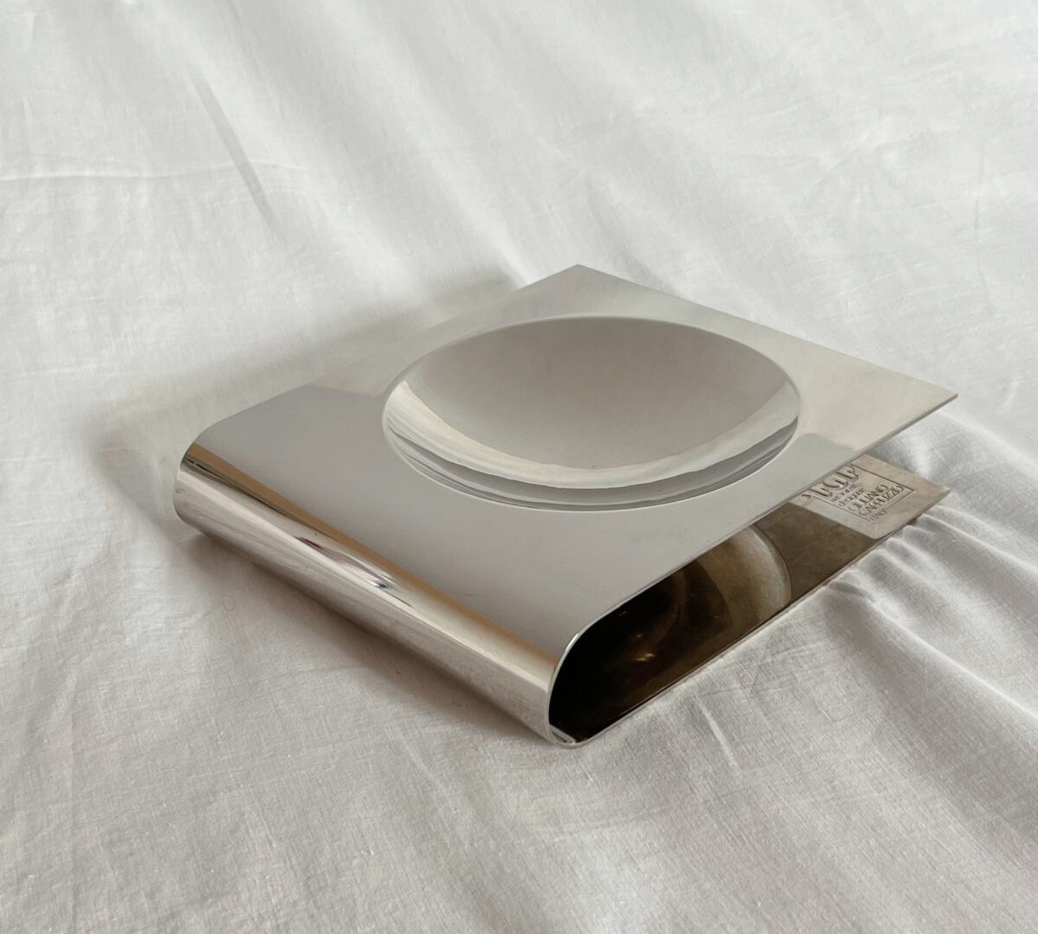 POP Studio Stainless Steel Catch-All 1970s Italy_Officina General Store
