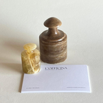 Pair of luxury onyx paperweights