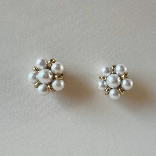 Pearl Clip Earrings — L'Officina General Store