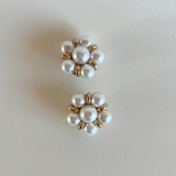 Pearl Clip Earrings