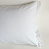 Federe misto cotone-lino con rifinitura | Come Nuove · Set di 2