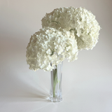 Ribbed Crystal Bud Vase