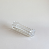 Ribbed Crystal Bud Vase