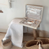 Letang Remy baby gift set silver plated stainless steel Versailles collection vintage tableware