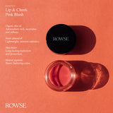 ROWSE Balsamo Labbra e Guance | Pink Blush