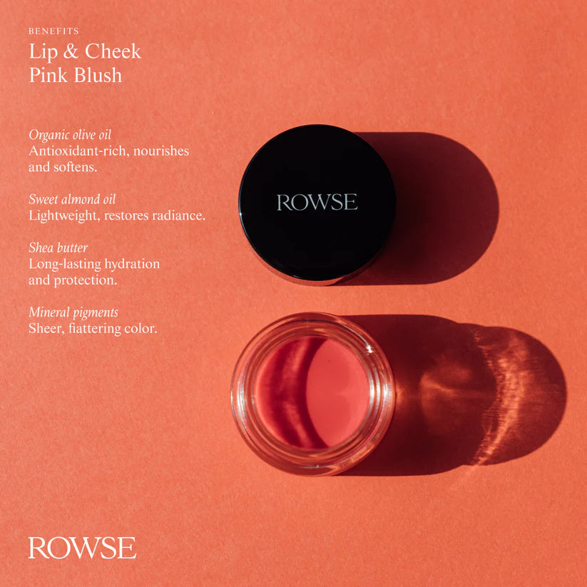 Rowse Lip & Cheek Balm | Pink Blush