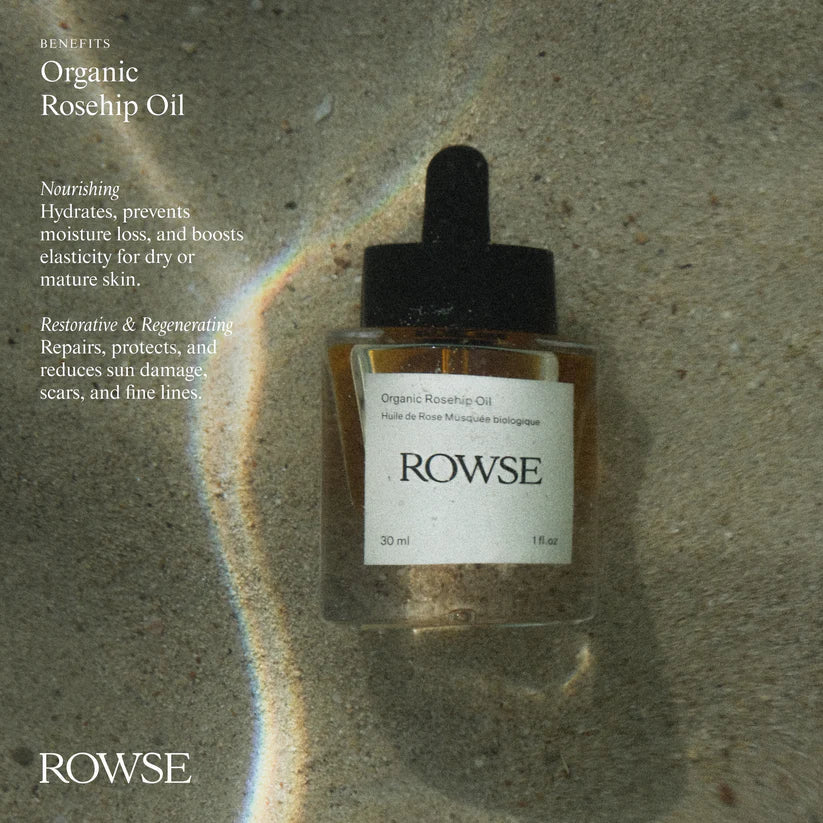 Rowse Organic Rosehip Oil | Cold-Pressed · 30ml
