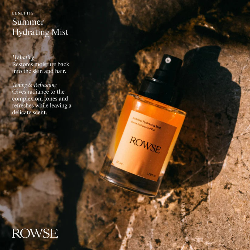 Rowse Summer Hydrating Mist | Face · Body · Hair · 50ml