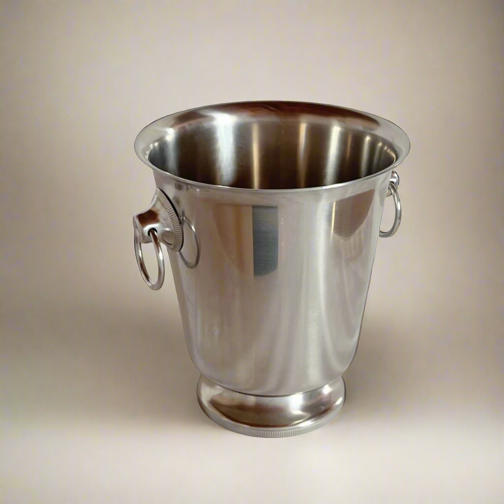 Remy letang brushed stainless steel champagne cooler_L'officina general store
