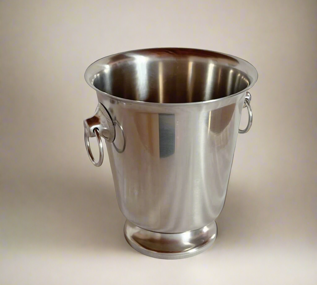 Remy letang brushed stainless steel champagne cooler_L'officina general store