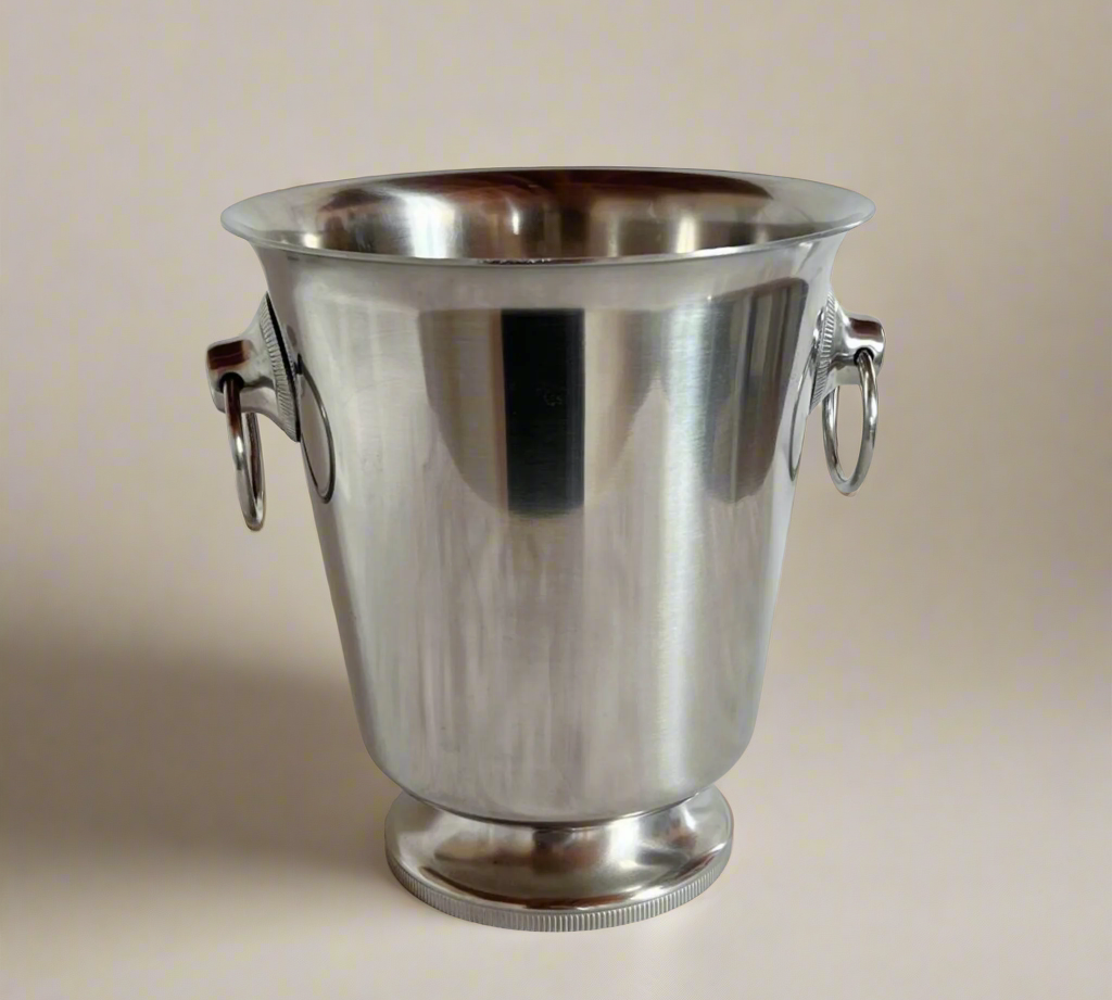 Remy letang brushed stainless steel champagne cooler_L'officina general store