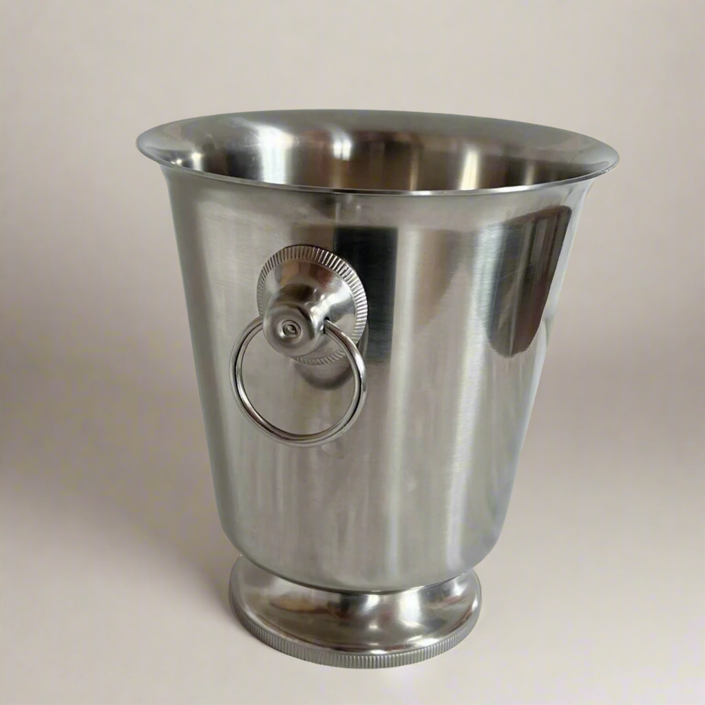 Remy letang brushed stainless steel champagne cooler_L'officina general store