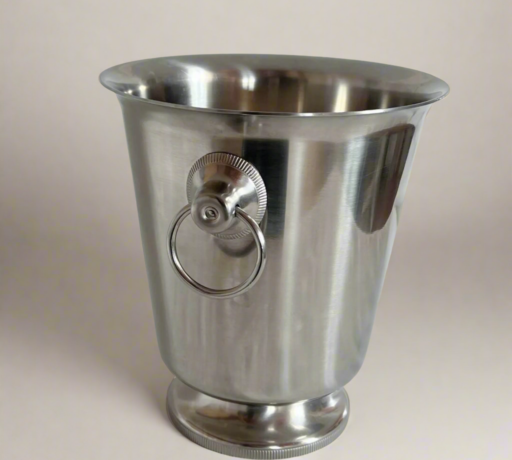 Remy letang brushed stainless steel champagne cooler_L'officina general store