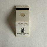 Vintage Ritz Carlton Match Book I 1980s