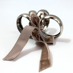SET OF 4 | STAINLESS STEEL NAPKIN RINGS - L'Officina General Store